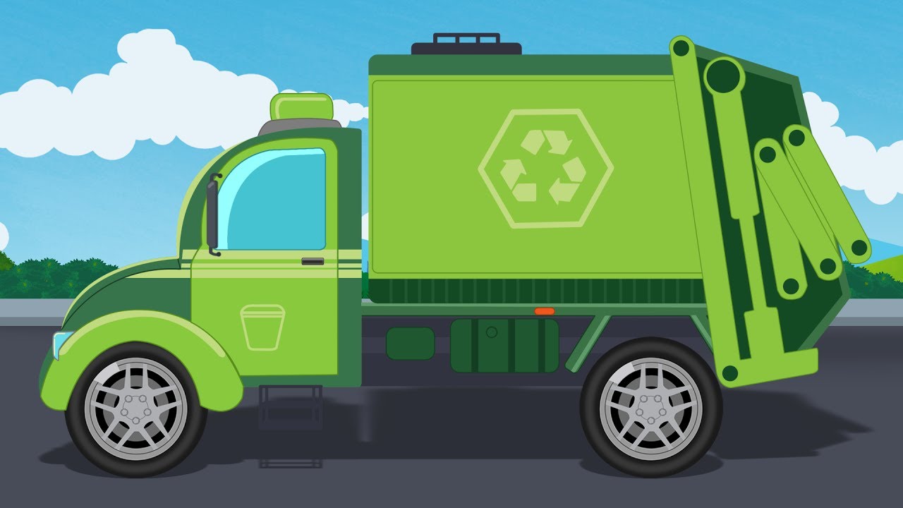 Garbage Truck | Formation and Uses | Street Vehicles | Learn Car and Truck
