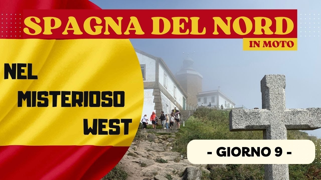 🗺️ SPAGNA del Nord in moto 🏍 - Giorno 9 - Ancora più a ovest. Muxia, Finisterre e Santiago.