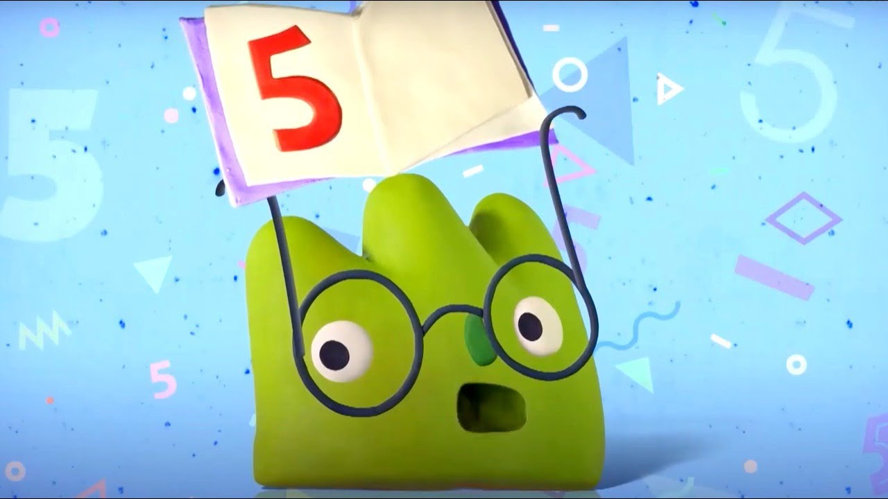 Claymotions - Numbers 1 to 5 🤓 🔢 Learn To Coun 🟡 Cartoon Box