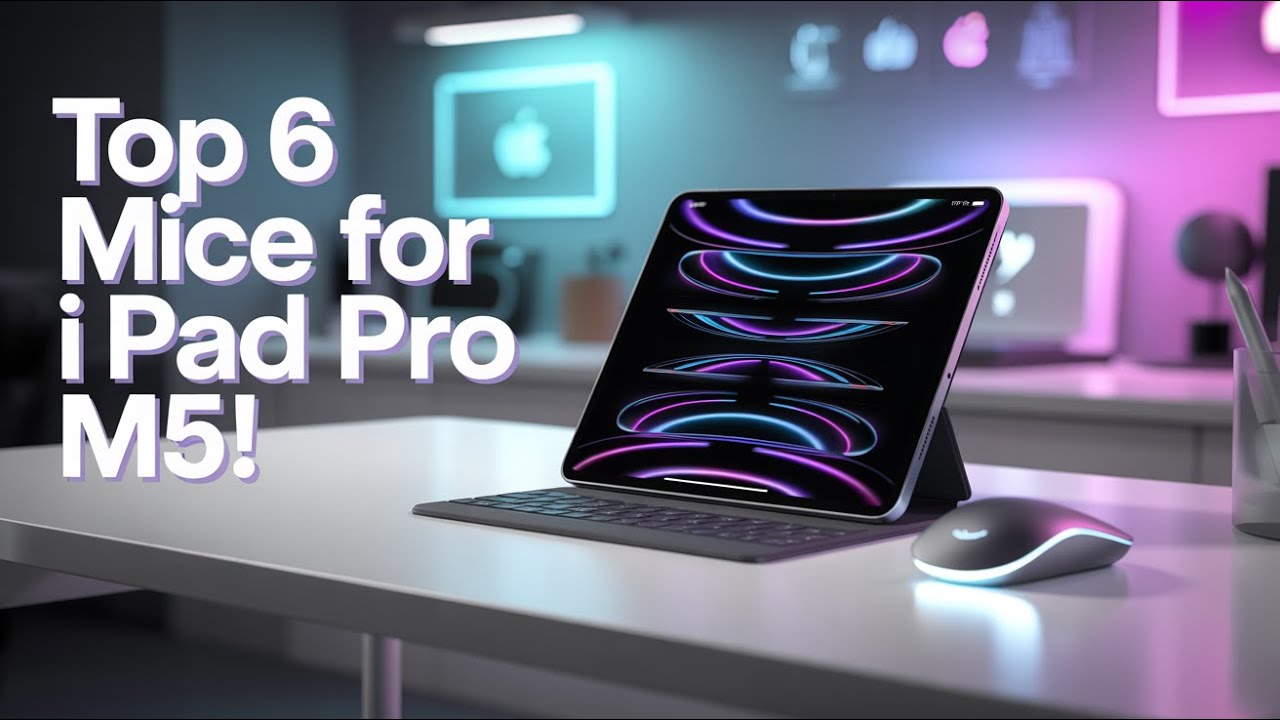 Top 6 Best iPad Pro M5 Mice 2025 &ndash; Ultimate Productivity Picks!
