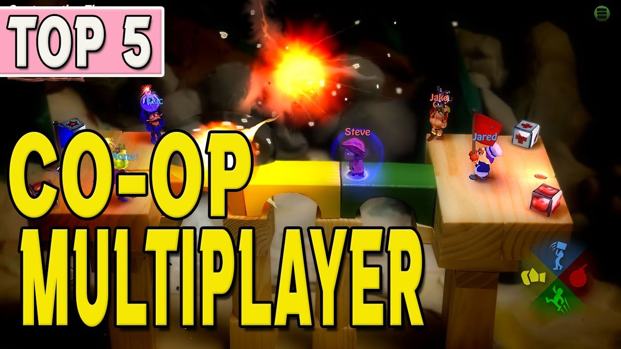TOP 5 MELHORES JOGOS DE ANDROID COOPERATIVO/MULTIPLAYER