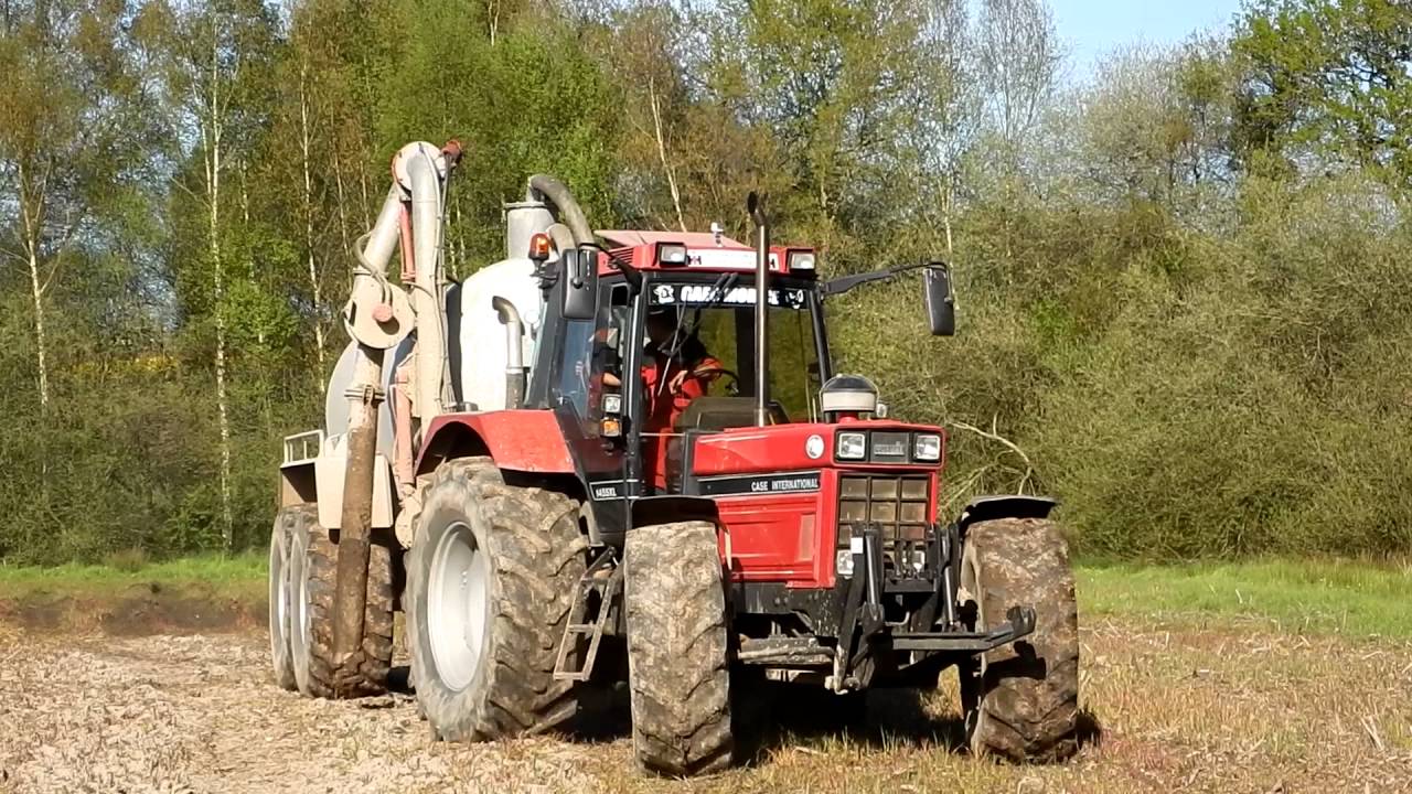Epandage de Lisier INTERNATIONAL 1455XL / JEANTIL GT 15500/Sound 1455