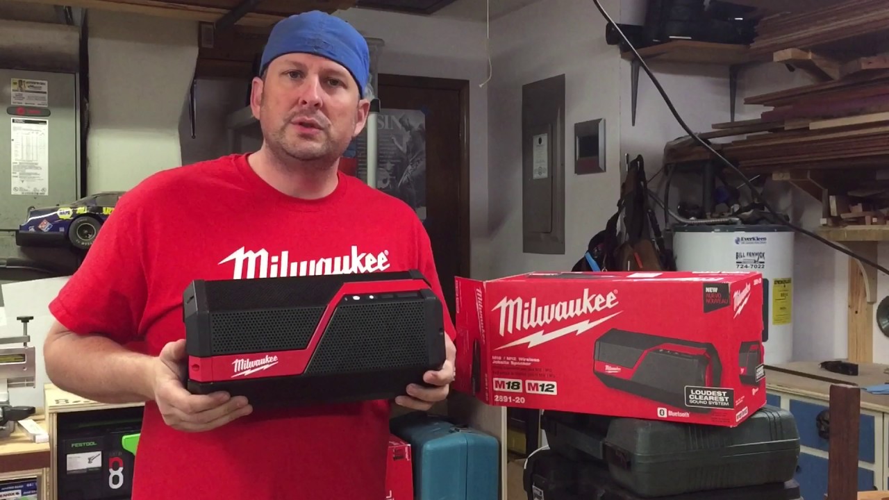 Milwaukee M18 M12 Jobsite Speaker First Look/Overview