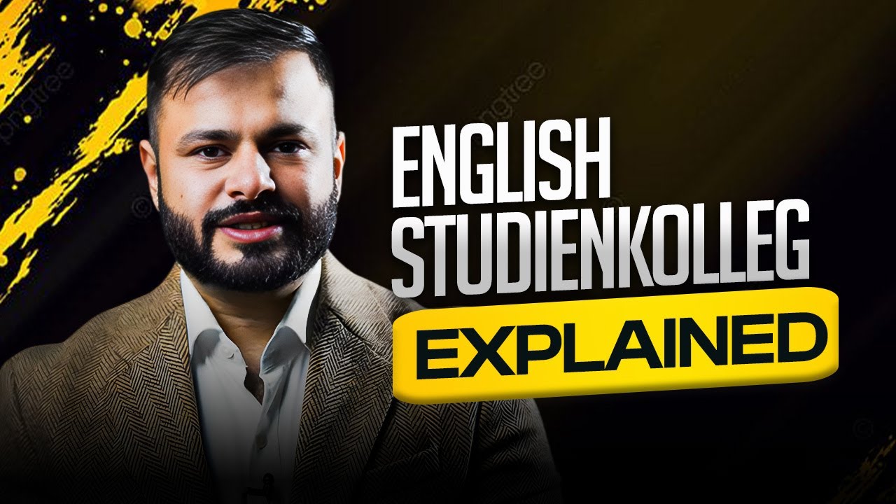 Study Bachelors in Germany WITHOUT German? (English Studienkolleg Explained!)