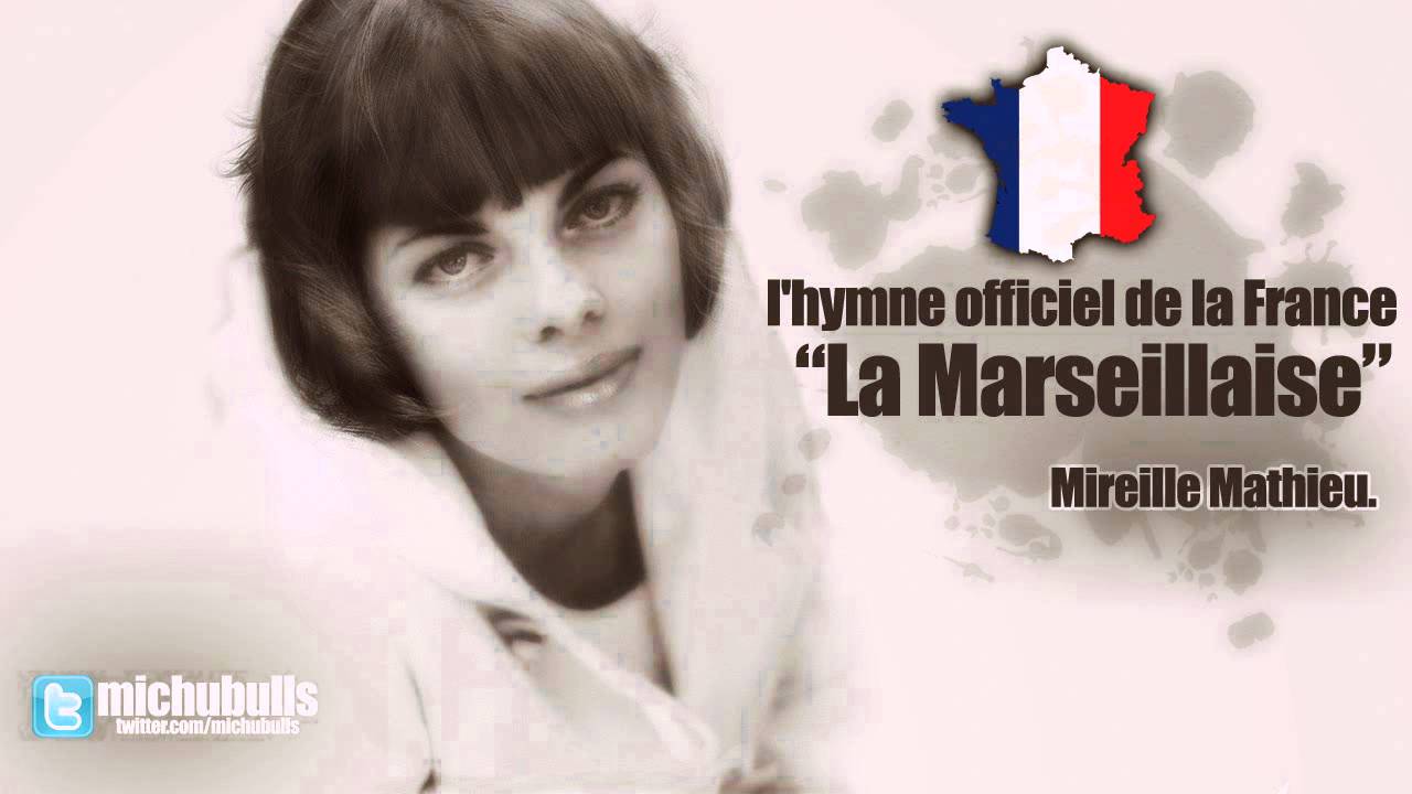 Mireille Mathieu - La Marseillaise (France National Anthem)