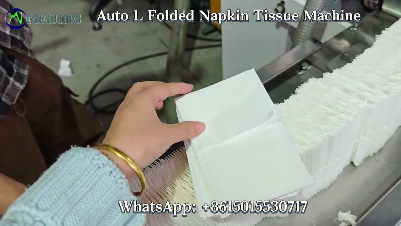 Popular Middle East Good L Folded  Napkin Tissue Making Machines