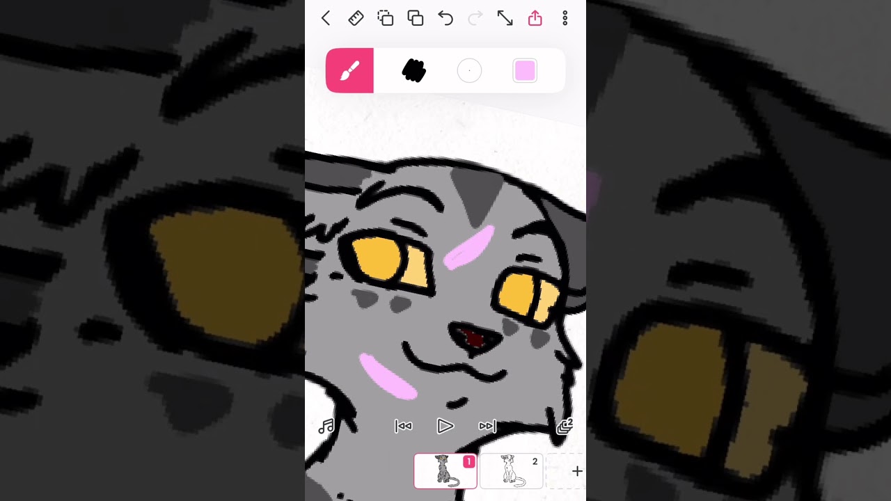 POV: Emily make a Warrior cats Oc •Featherfall_WC•