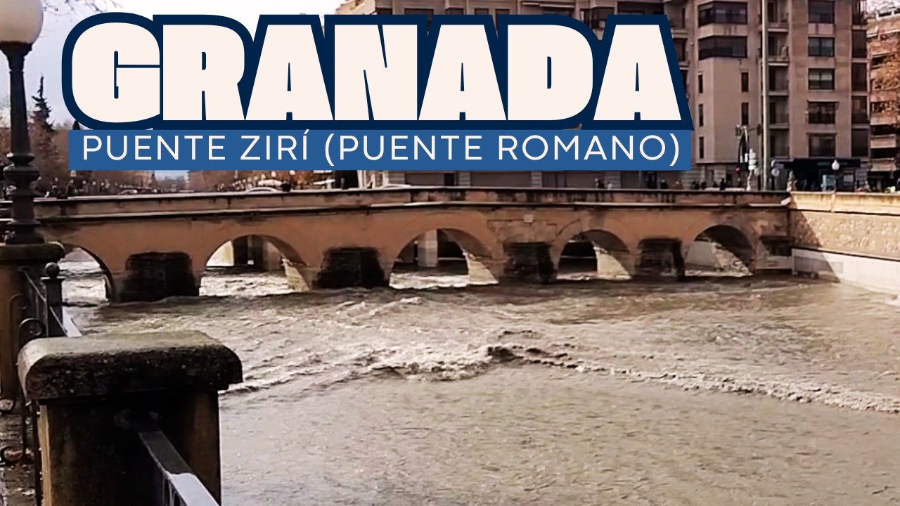 Ziri&acute;s Bridge over the Genil River in Granada, Andalusia, | 🇪🇸 | 