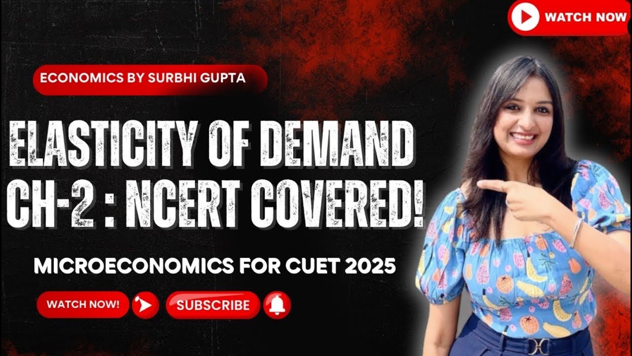 💰 Price Elasticity of Demand Explained! | Methods, Rectangular Hyperbola & CUET Economics 2025 📊🎯