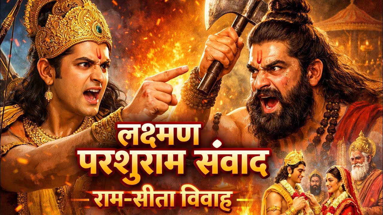 लक्ष्मण परशुराम संवाद | राम-सीता विवाह का अद्भुत प्रसंग | Ram Sita Vivah | Ramayan Katha