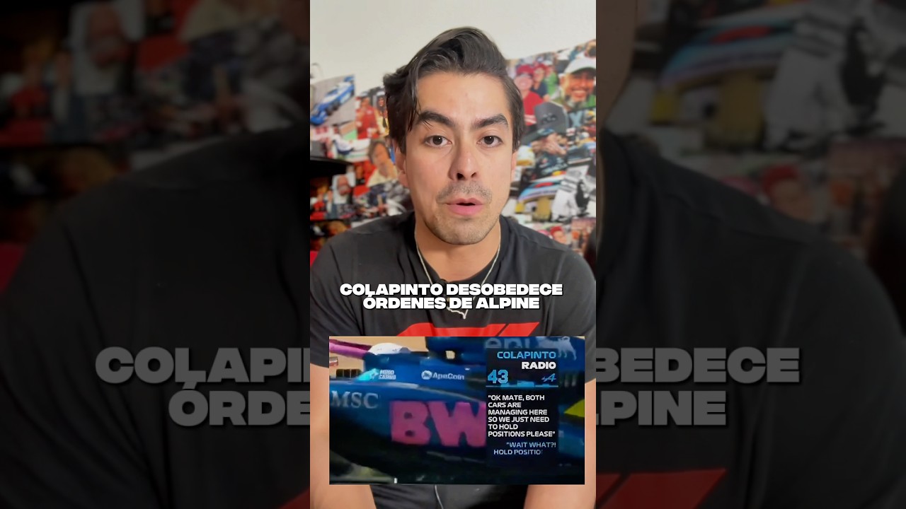 😯 Franco Colapinto DESOBEDECE &oacute;rdenes de Alpine #f1 #formula1 #colapinto #francocolapinto #usgp