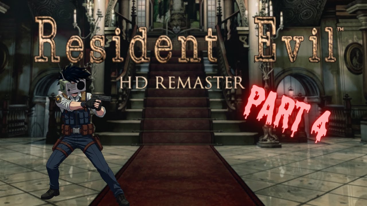 Bird Jump scares and the Armor Key Hunt RE1HD Remaster Part 4