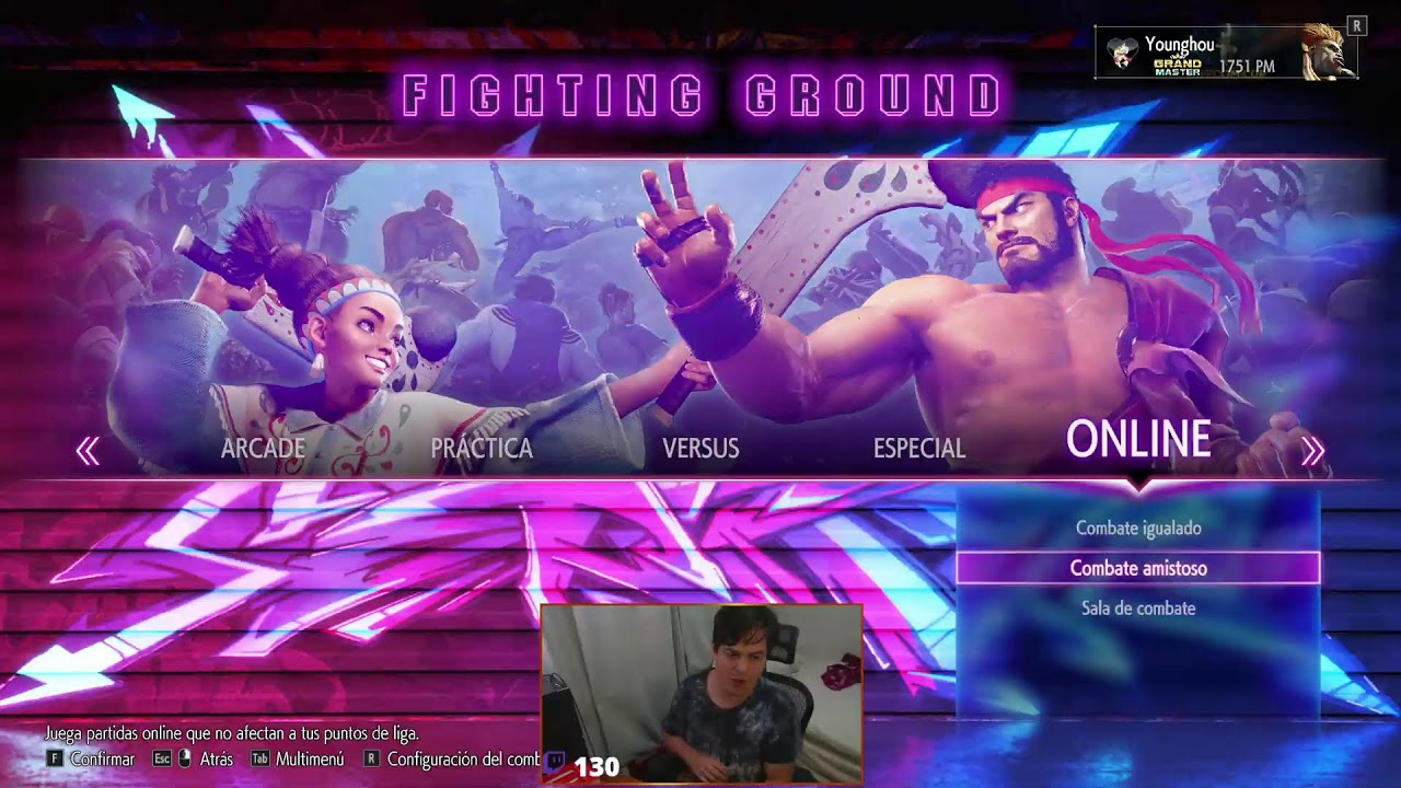 🔥Younghou🔥: SF6, SFIII 3rdstrike Jugando el OVERHEITOR @biddy_fg🤡!titanomaquia !ligachile