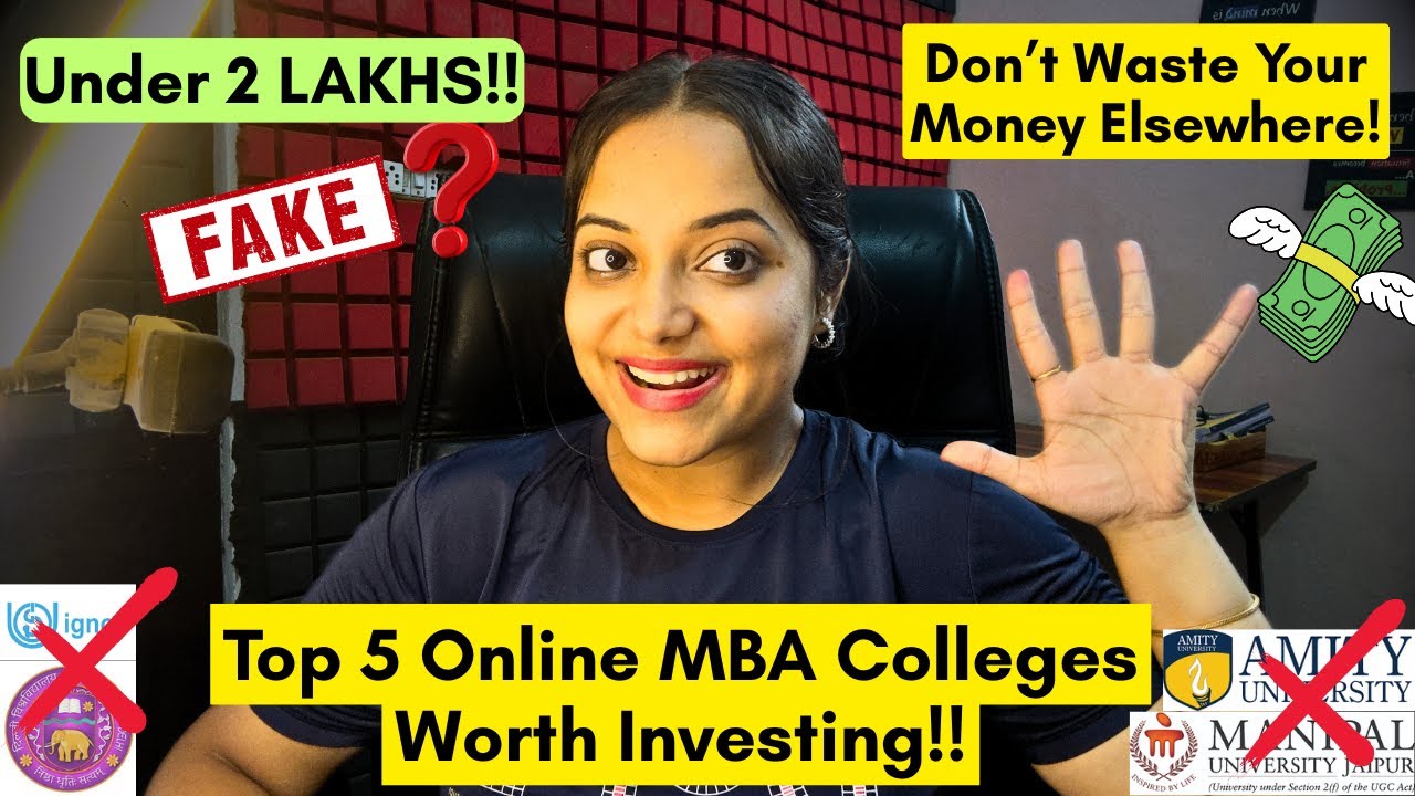 Best Online MBA Colleges Under ₹2 Lakh &ndash; Don&rsquo;t Waste Your Money Elsewhere!💸❌