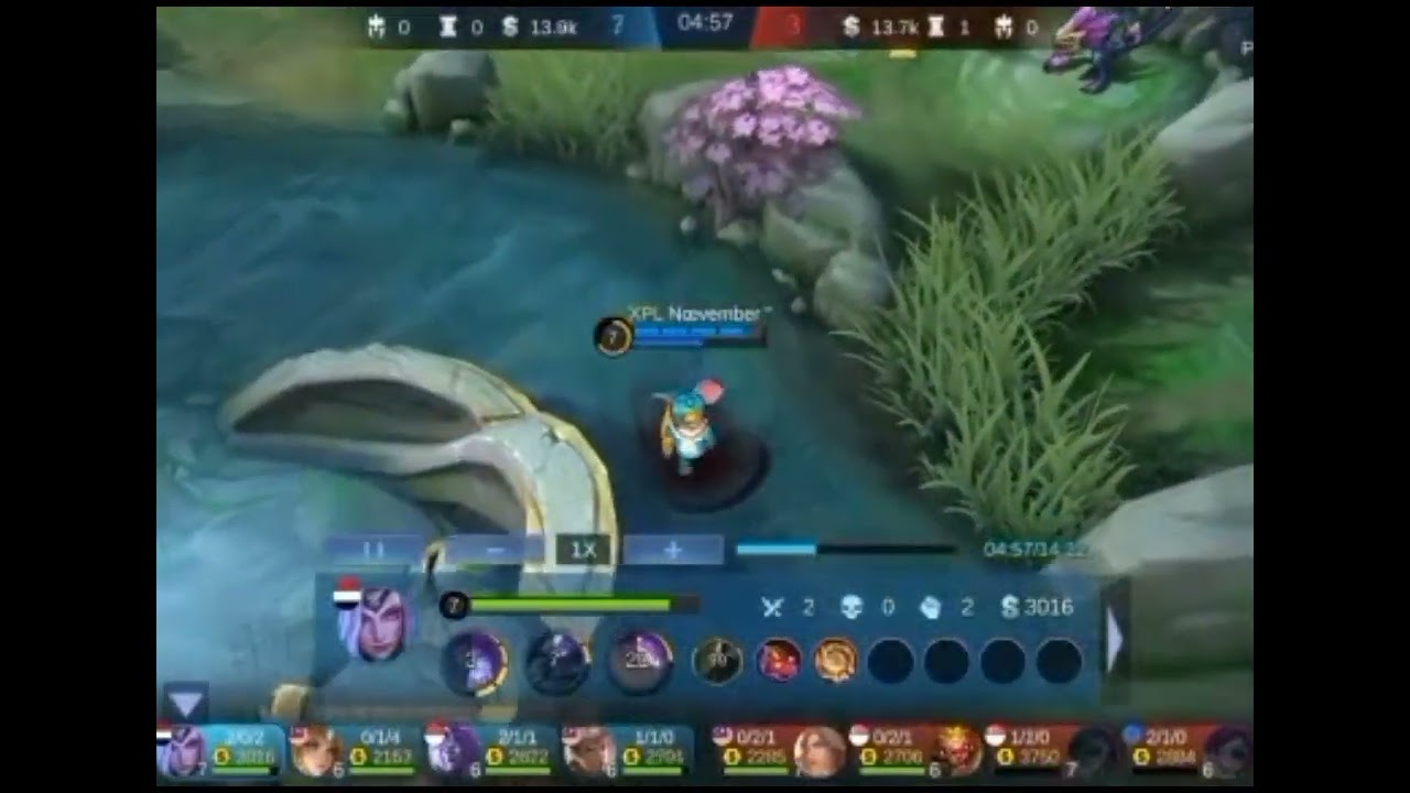 Valentina gameplay 2022, emblem support,build full damage ☠︎︎