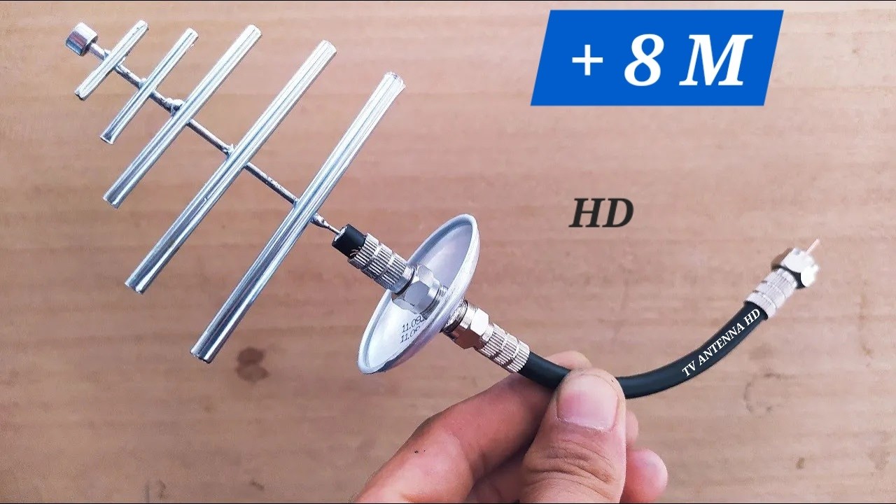 How to make the most powerful antenna in the world to receive TNT TV HD channels