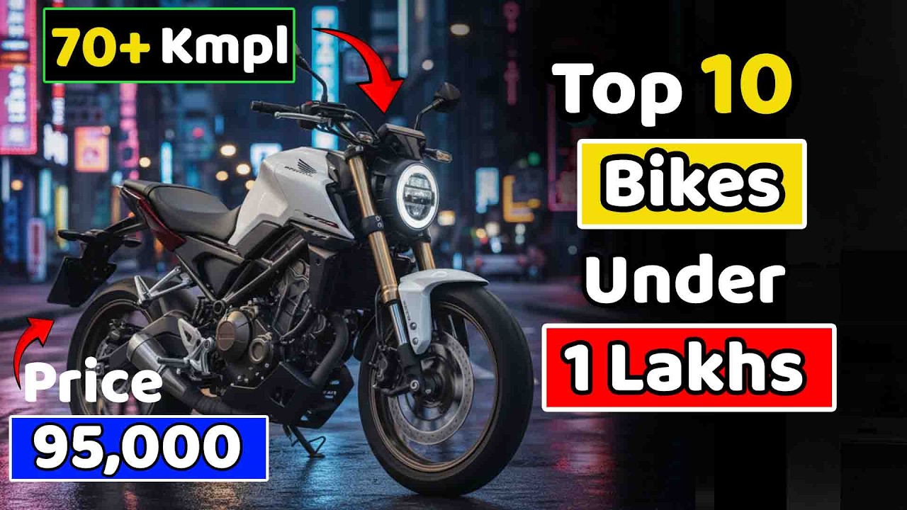 Top 10 Best Bikes Under 1 Lakh in India 2026 🚀 | Bike Under 1 lakh