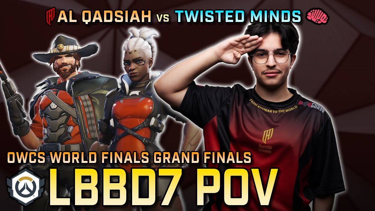 [ LBBD7 POV + Cam ] CLEANEST Cass Aim | Al Qadsiah vs Twisted Minds | OWCS Grand Finals