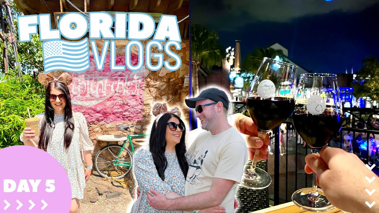 DAY 5 | ANIMAL KINGDOM | WINE BAR GEORGE | DISNEY SPRINGS | FLORIDA VLOGS | MAY 2024