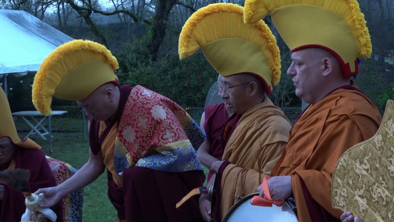 Nalanda Monastery Monlam 2026 - Maitreya procession