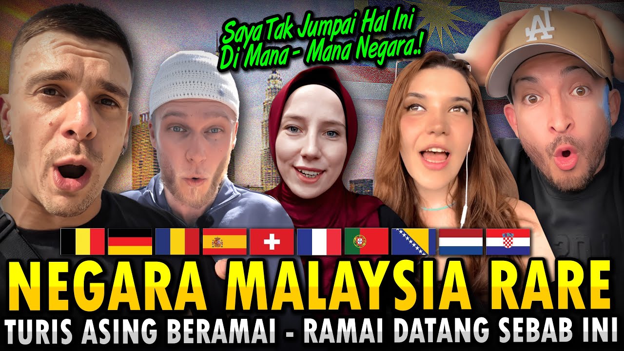 Tak Sangka! Turis Asing Akui Malaysia Paling Berbeza Selepas Travel Ke Banyak Negara