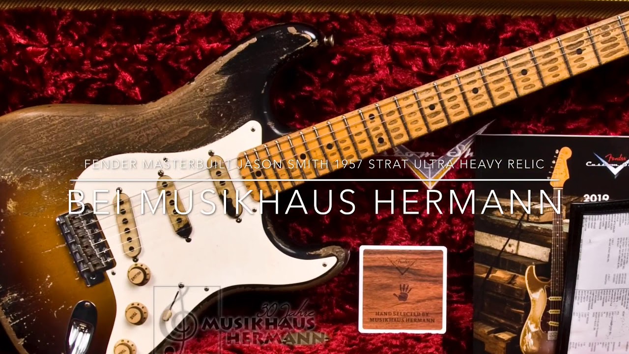 Fender Masterbuilt Jason Smith 1957 Strat Ultra Heavy Relic - Pictures and Specs