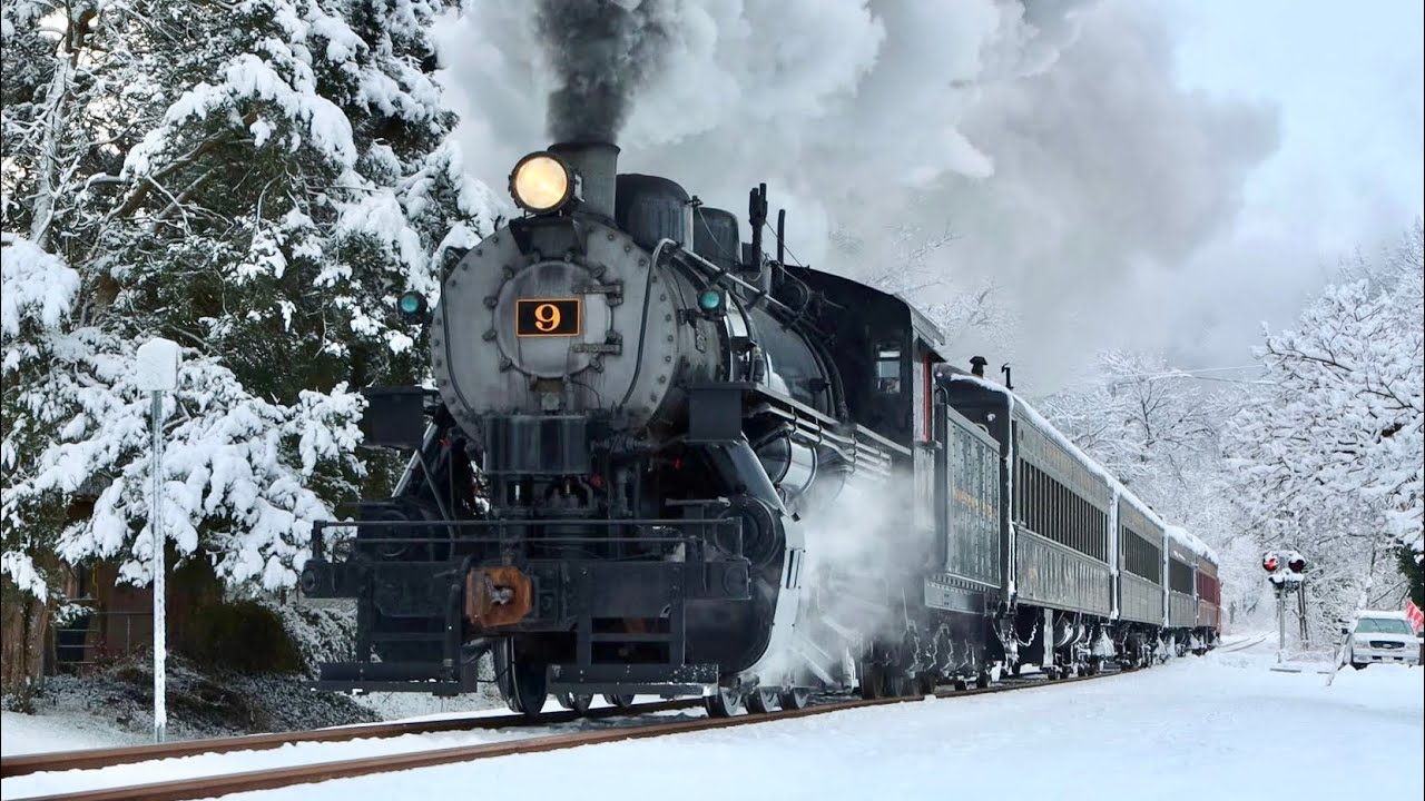 Woodstown Central Railroad 9: Fire & Ice On the Salem Branch (4K)
