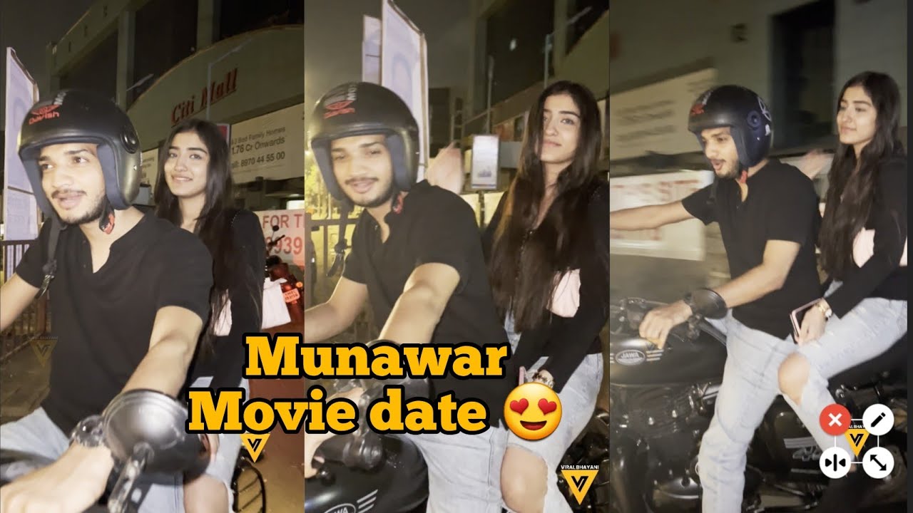 Exclusive: Munawar movie date with girlfriend 💕