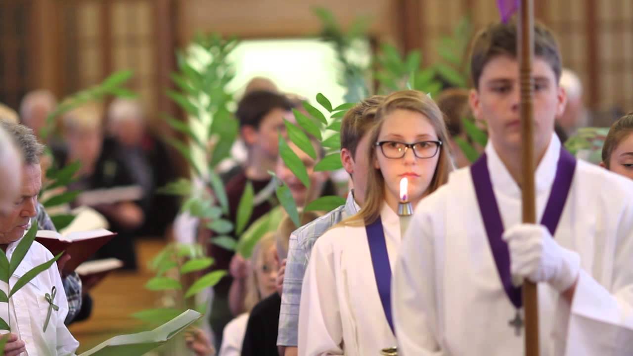 Palm Sunday at First Lutheran Church in Galveston