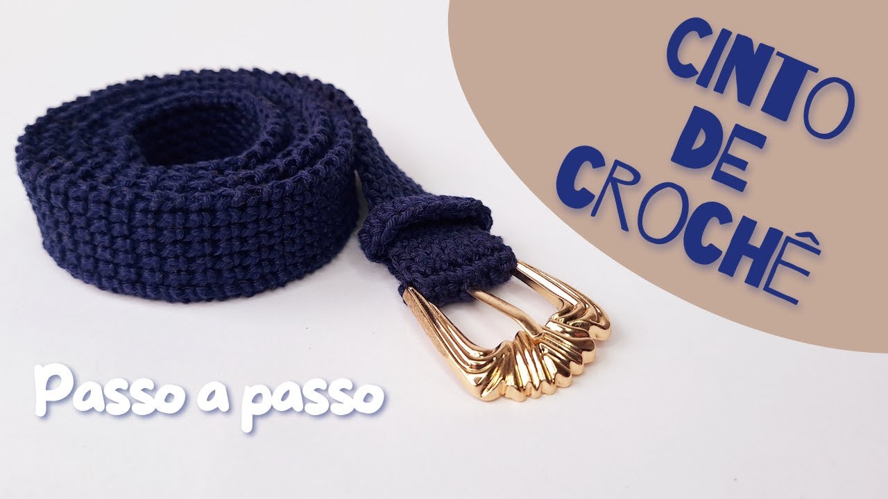 Cinto de Croch&ecirc; | Tutorial Passo a Passo Tend&ecirc;ncia 2024/2025
