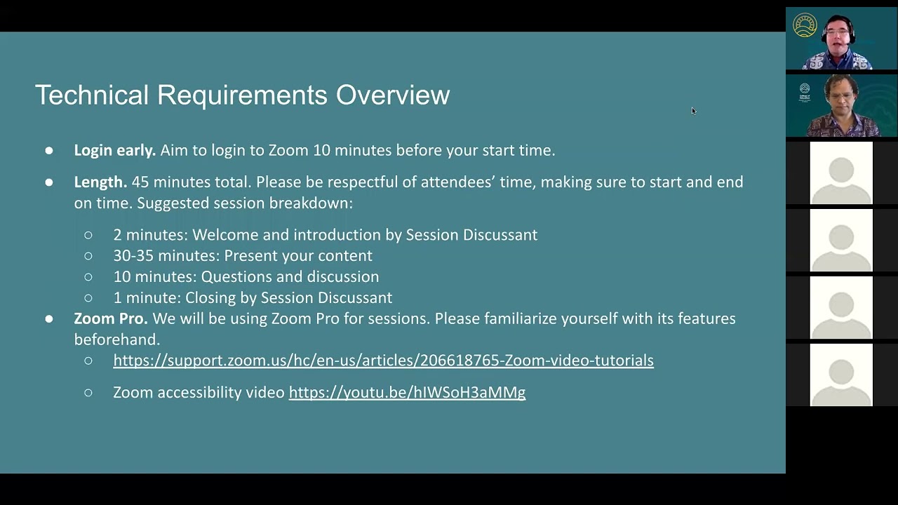 Pac Rim 2022 Live Presentations Training