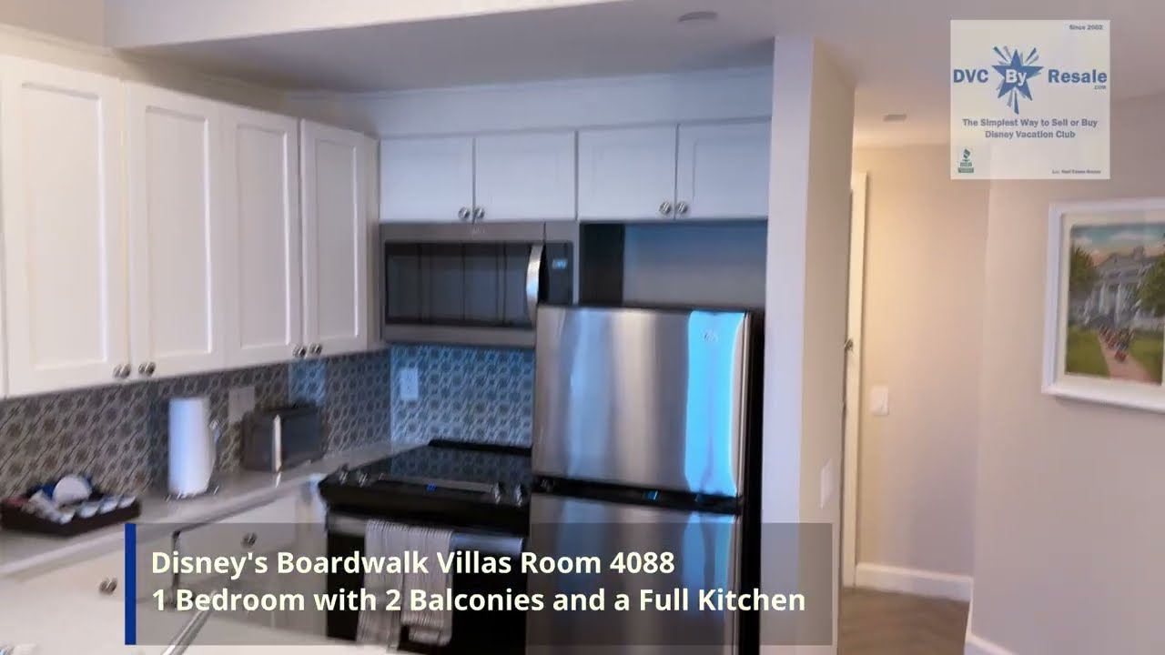 Inside a Disney BoardWalk 1-Bedroom Villa (~$800–$1,200/Night) | Full Tour + Storage and DVC points