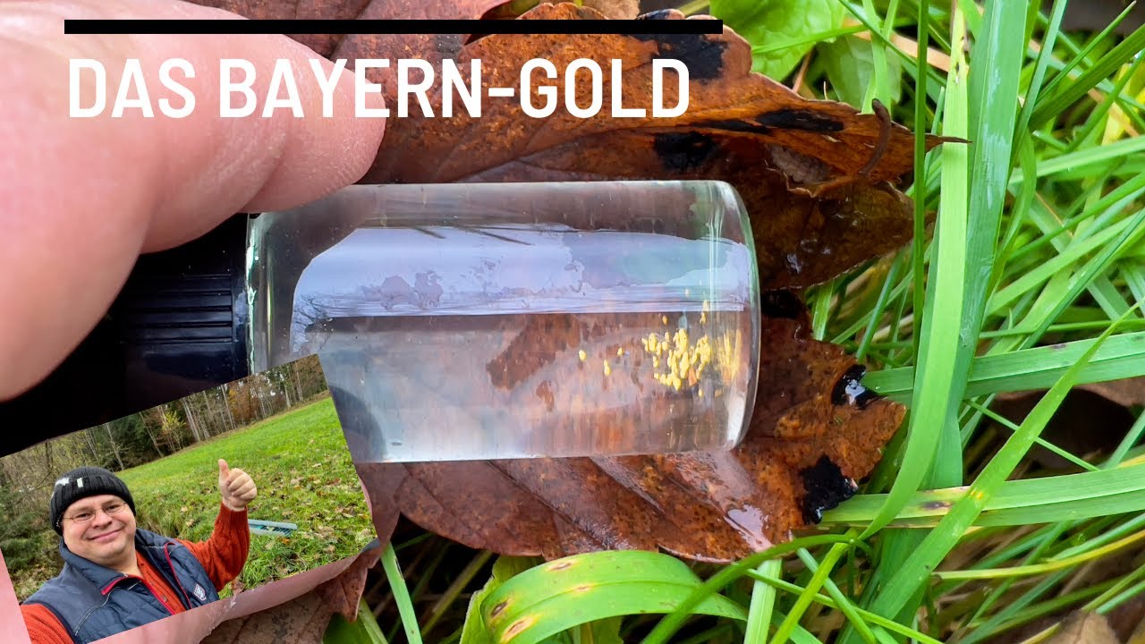 Gr&uuml;&szlig;e aus der Gold Prospektion: Das Gold aus der bayerischen Mindel-Eiszeit  ⚒