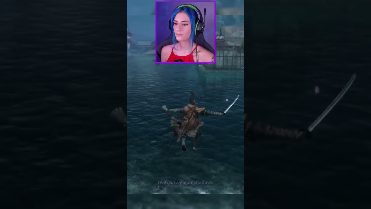 First Time Exploring Fountainhead Palace 源の宮 | Sekiro #shorts #sekiro #twitch #twitchstreamer