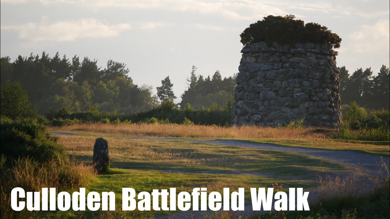 Culloden Battlefield: A silent walk (for respect) past the sad row of Clan Graves