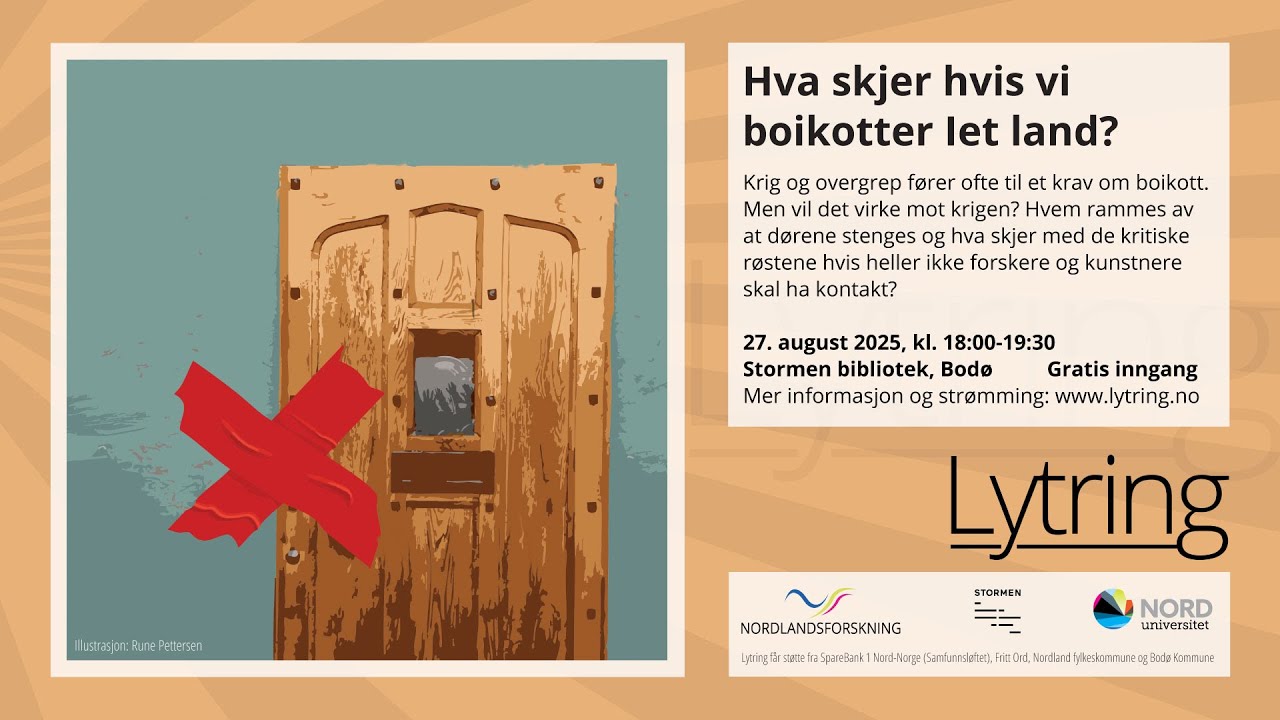 Hva skjer hvis vi boikotter et land?