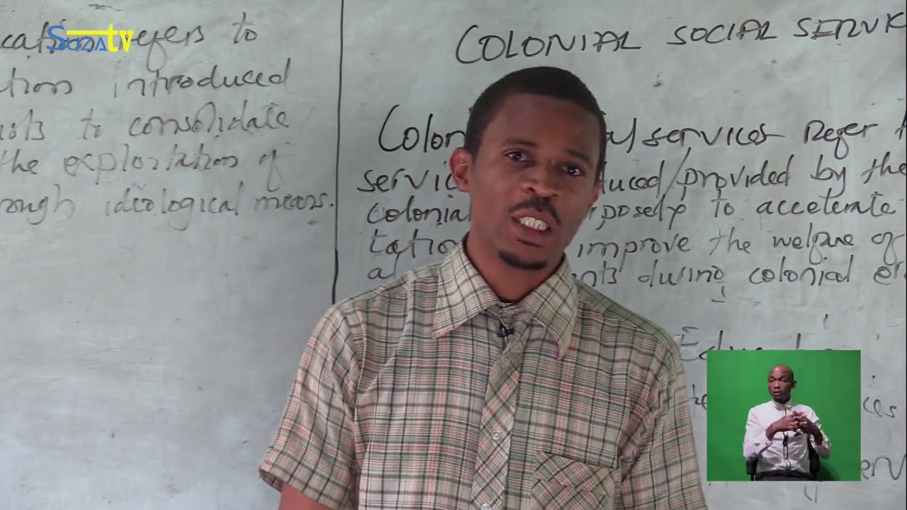 HISTORY FORM 3 Topic - Colonial Social