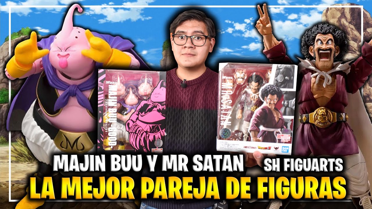 Majin Boo y Mr Satan: La Mejor Pareja de Figuras Sh Figuarts 😱🔥 | El Tio pixel