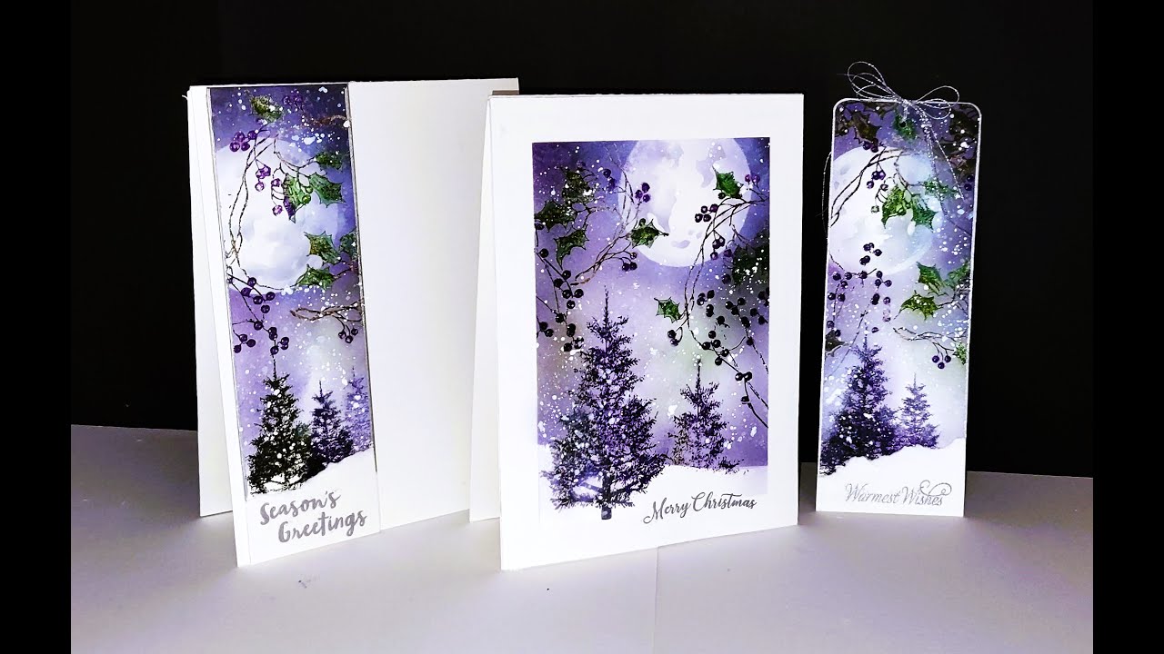 Noël en mauve...