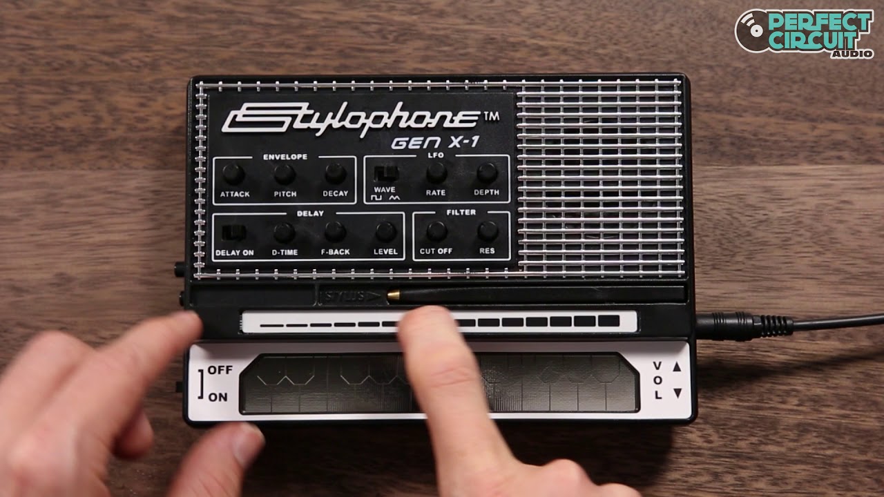 Playing With The Stylophone Gen X-1
