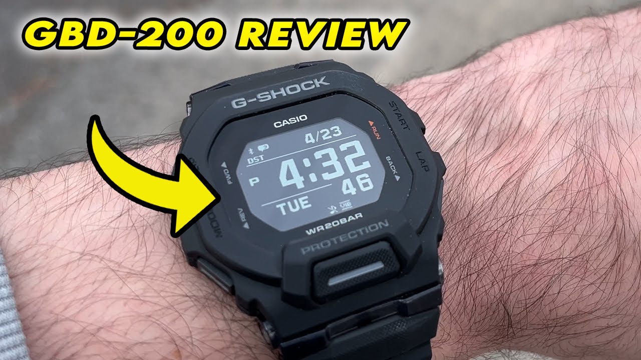 Мой честный обзор Casio G-Shock GBD-200