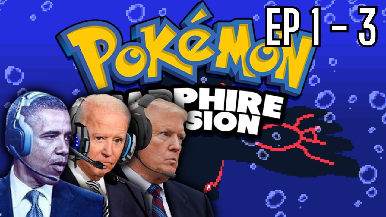 Presidents Pokemon Sapphire Randomizer Nuzlocke | 1 - 3