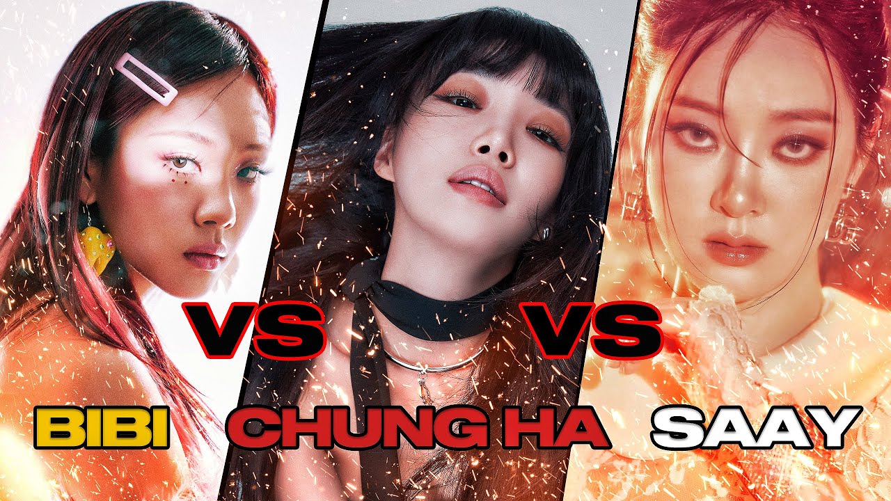 [SuperKMatch] BIBI VS CHUNG HA VS SAAY