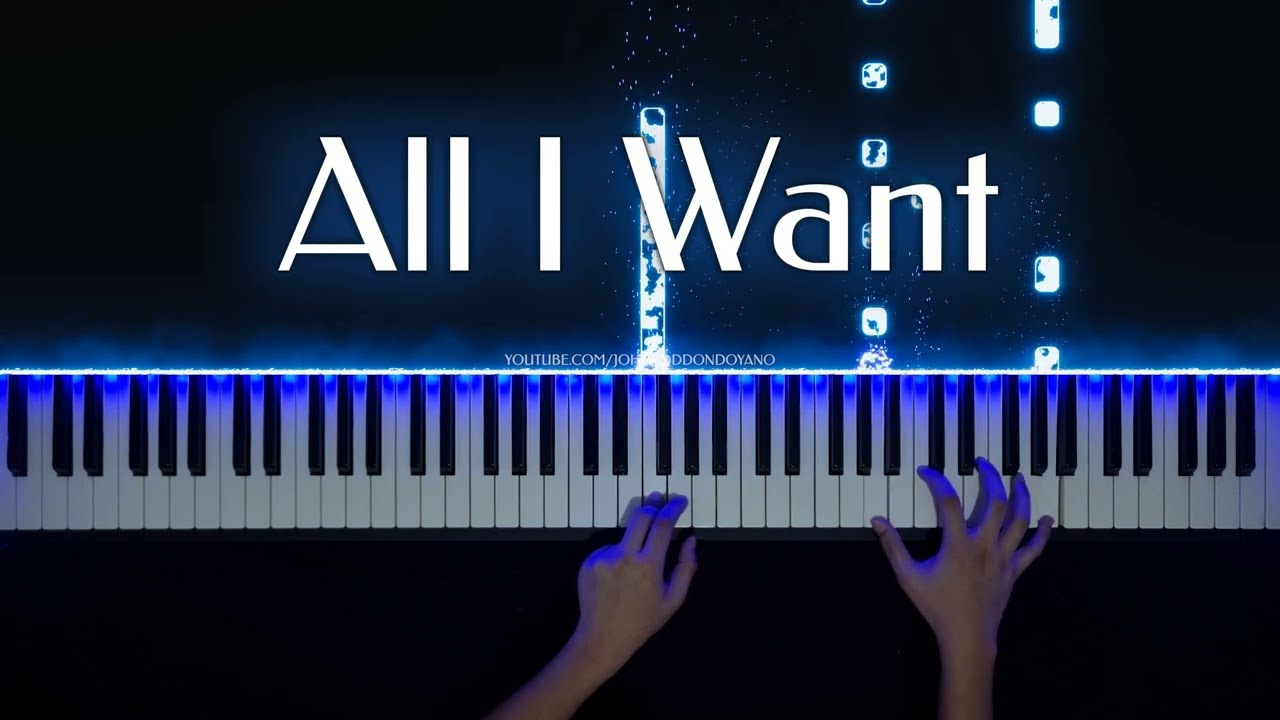 All I Want &ndash; Piano Cover | Kodaline (PIANO SHEET)