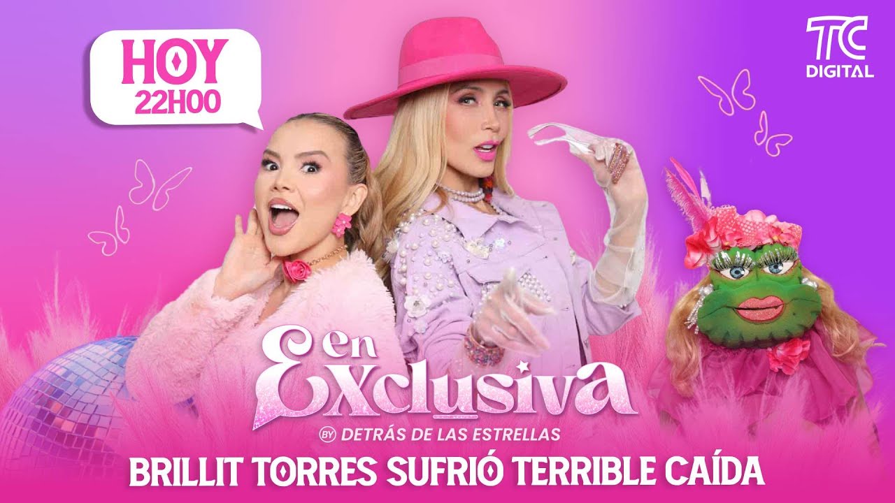 EN EXCLUSIVA - Brillit Torres sufri&oacute; terrible ca&iacute;da
