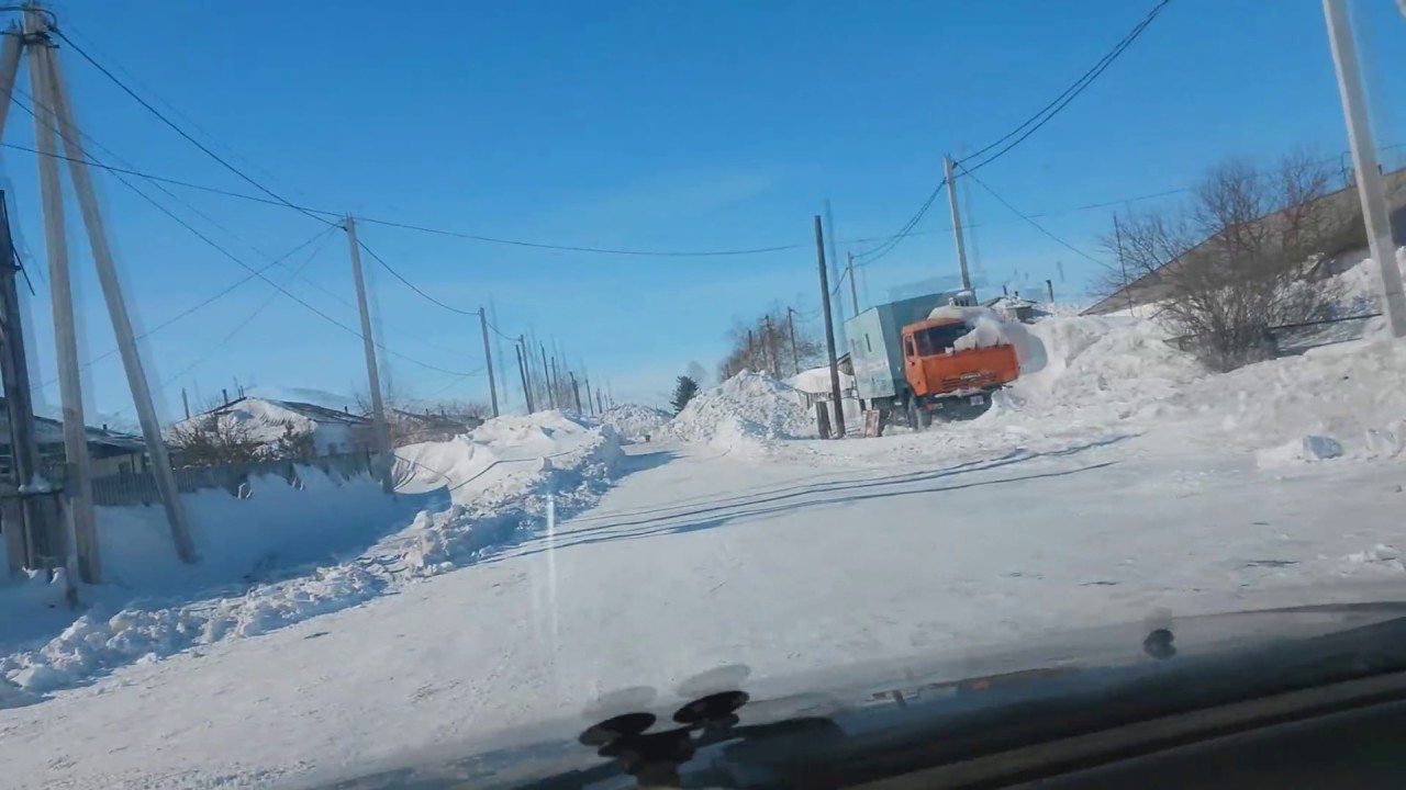 Снег в Ерейментау 2017