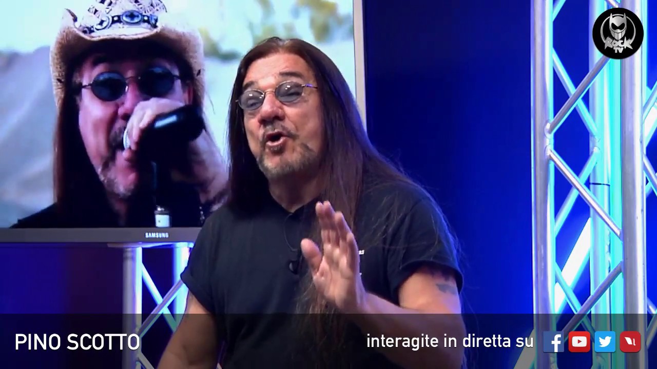 PINO SCOTTO 🔥 LIVE SU ROCK TV 🤘🏻📲 17 OTTOBRE 2017