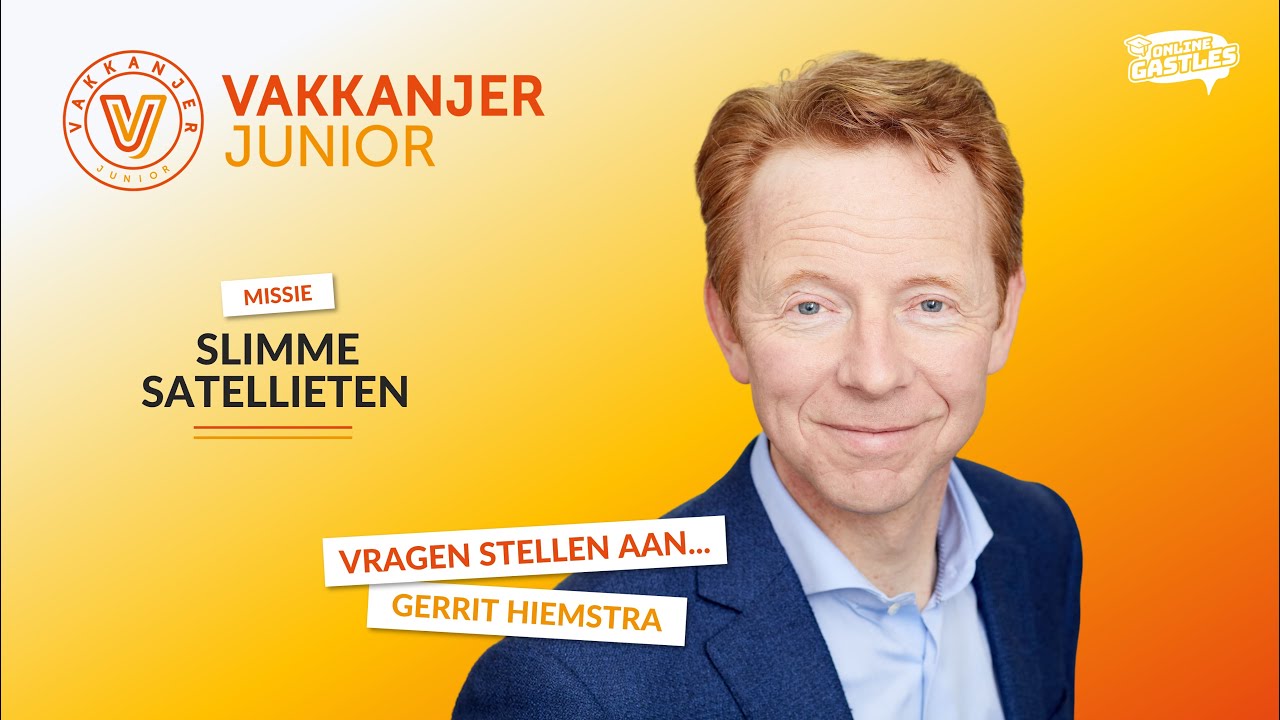 Vragen stellen aan... Gerrit Hiemstra | Vakkanjer Junior: Slimme Satellieten
