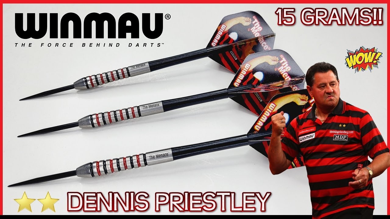 15 Gram Winmau DENNIS PRIESTLEY Darts Review - Old School