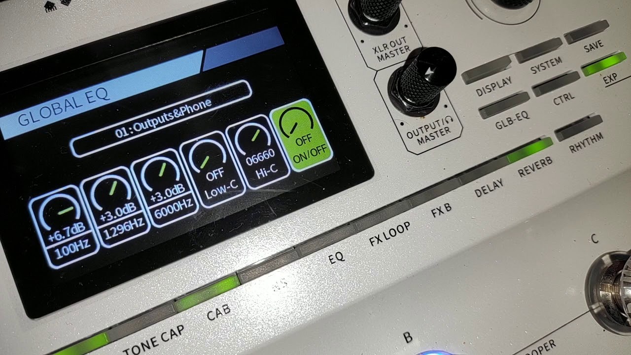 Como utilizar o Global EQ da Mooer GE 250/GE300!